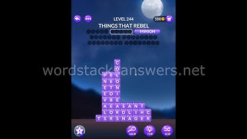 Word Stacks Level 244 Answers