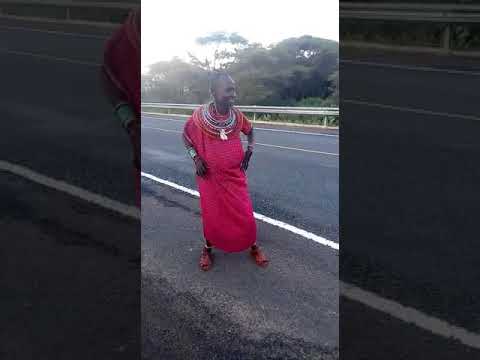 Modern Samburu Mama With The Dance