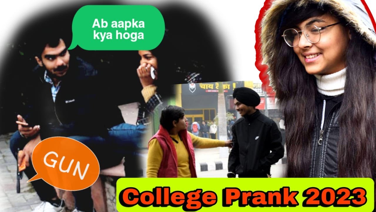 Best College Prank video 2023 Gangster Prank In College trending1