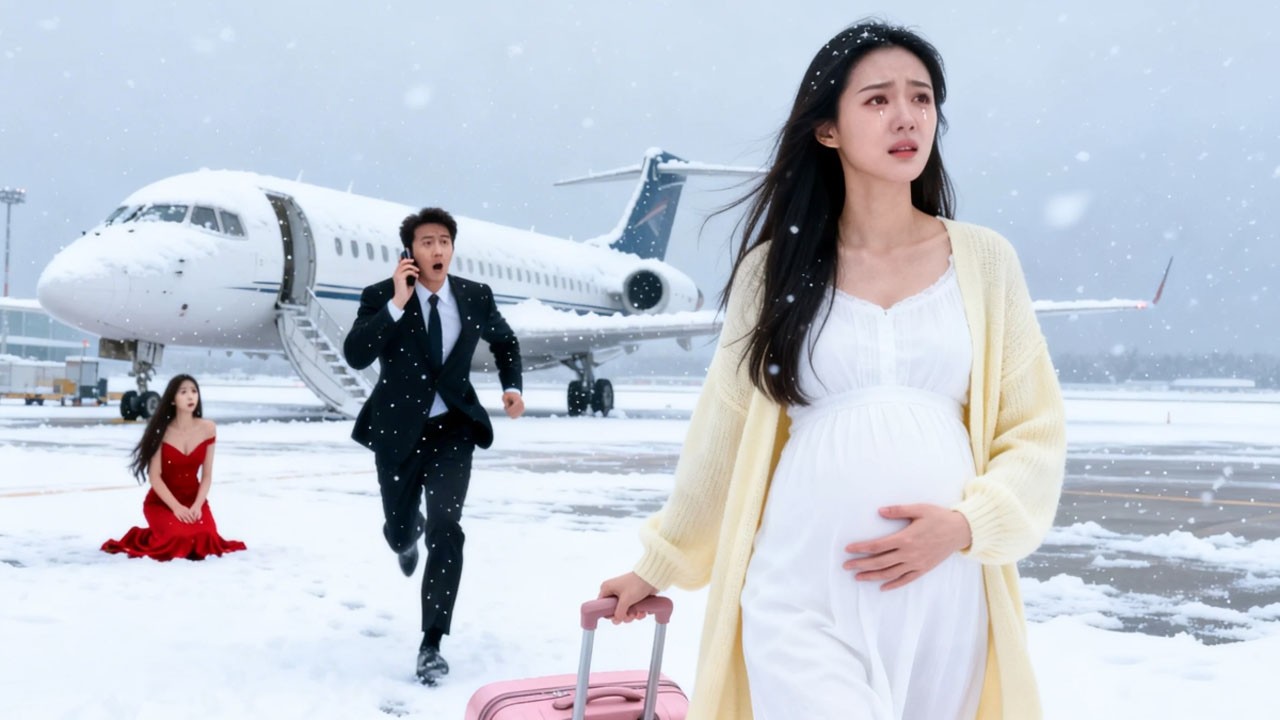 Esposa y amante embarazadas; él elige a la amante, ella finge morir y se casa millonario.