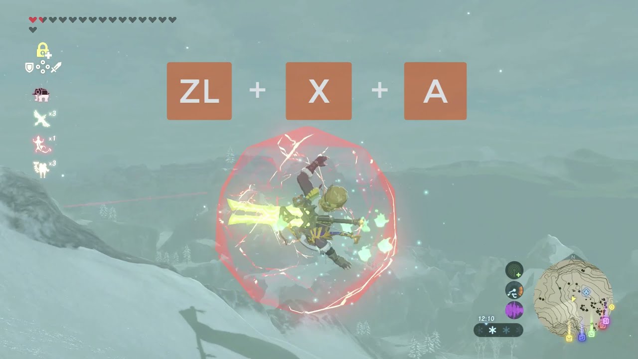 BOTW  Tutorial  How to Shield Surf