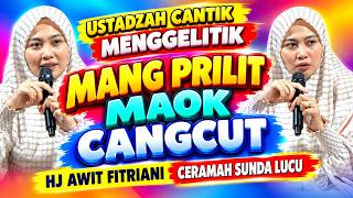 Funny Sundanese sermon by the beautiful Ustadzah Awit Fitriani, latest 2026 in Jatitujuh