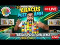 🛑LIVE 🧩 brain power puzzle game part -36#asmr#puzzle#Abacus
