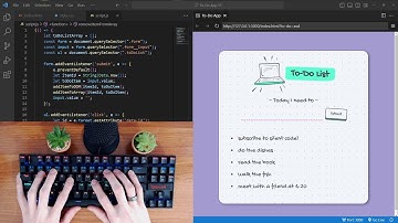 ASMR Programming - Coding To-Do App - No Talking