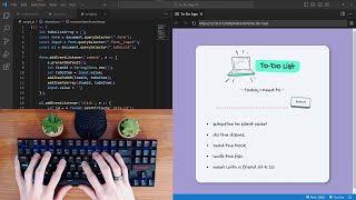 ASMR Programming - Coding To-Do App - No Talking