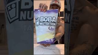 Trying out Boba Nutrition Taro Protein