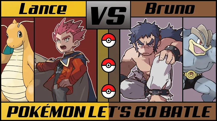 LANCE vs BRUNO | Pokmon Let's Go Pikachu/Eevee