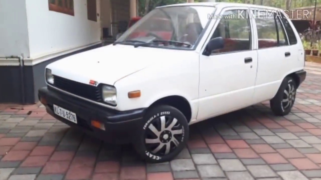 Restoring a 1990 maruti 800 on a low budget P YouTube