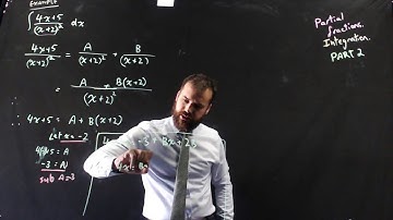 Integration using partial fractions part 2