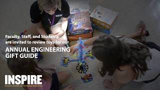 INSPIRE Toy Review for Annual Engineering Gift Guide