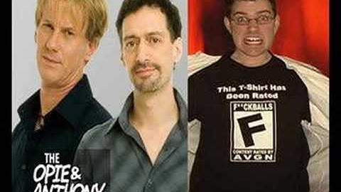 AVGN on the Opie and Anthony show part 1