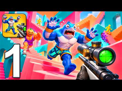 Annoying Fools: Sniper Shoot - Gameplay Walkthrough Part 1 - Meme Hidden Sniper (iOS, Android)