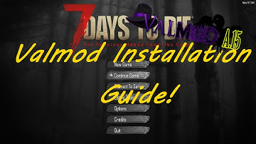 7 Days to Die - Valmod Installation