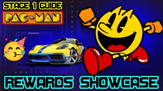 PACMAN Spotlight | REWARDS & STAGE 1 Walkthrough | Touchdrive | Asphalt Legends