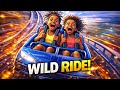 Lightning Run ⚡ | This Ride Is WILD… | Kentucky Kingdom