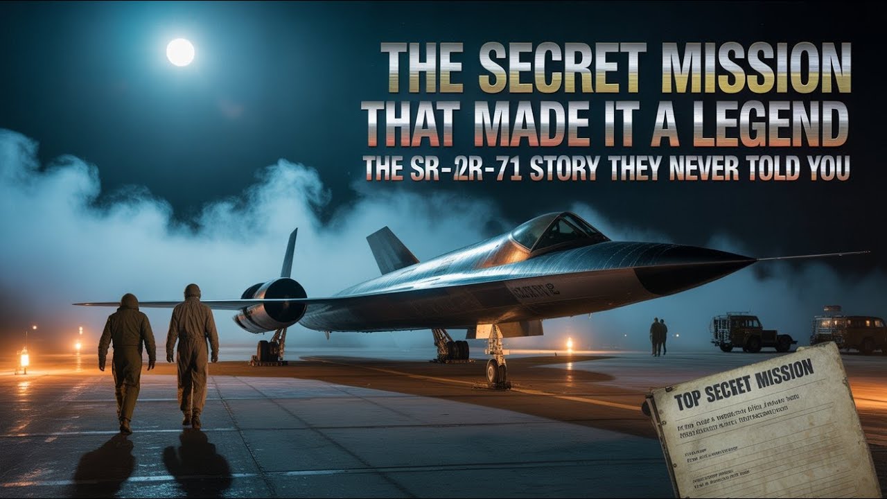 The Secret Mission That Made the SR-71 Blackbird a Legend | The Plane That Outran Everything