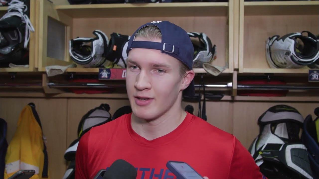 Anton Lundell, Pregame Carolina Hurricanes Florida Panthers YouTube