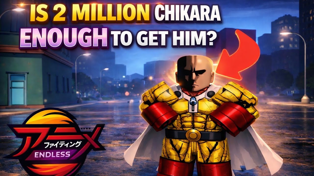 Is 2 Million Chikara Enough to Get Him? | Anime Fighting Simulator: Endless