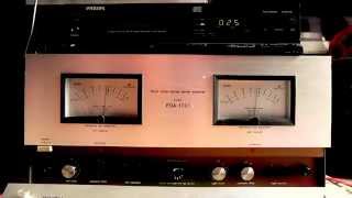 Denon POA 1001 Power Amplifier Vintage 1976 - YouTube