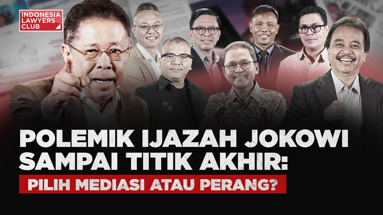 POLEMIK IJAZAH JOKOWI SAMPAI TITIK AKHIR: PILIH MEDIASI ATAU PERANG?