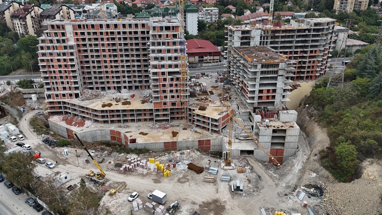 Victory Gardens - Čukarička padina - dron snimak