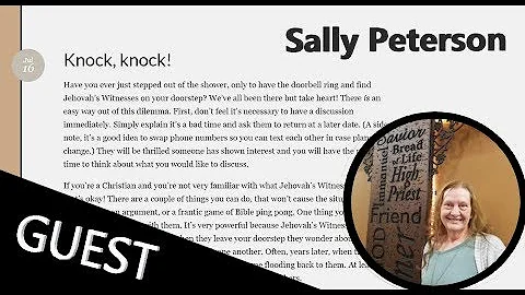 HXO Guest: Ex-Jehovah's Witness Sally Peterson