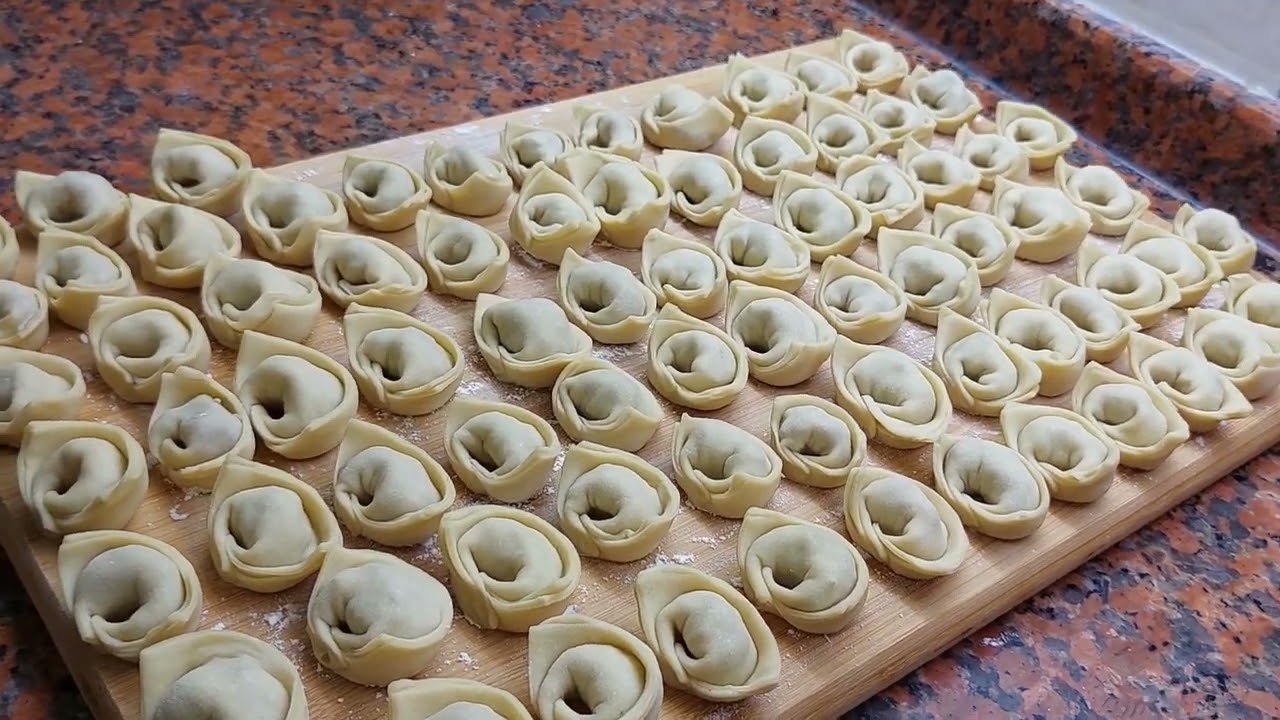 Узбекский  Чучвара Турецкий соусом.  Чувара ТАЙЁРЛАШ.