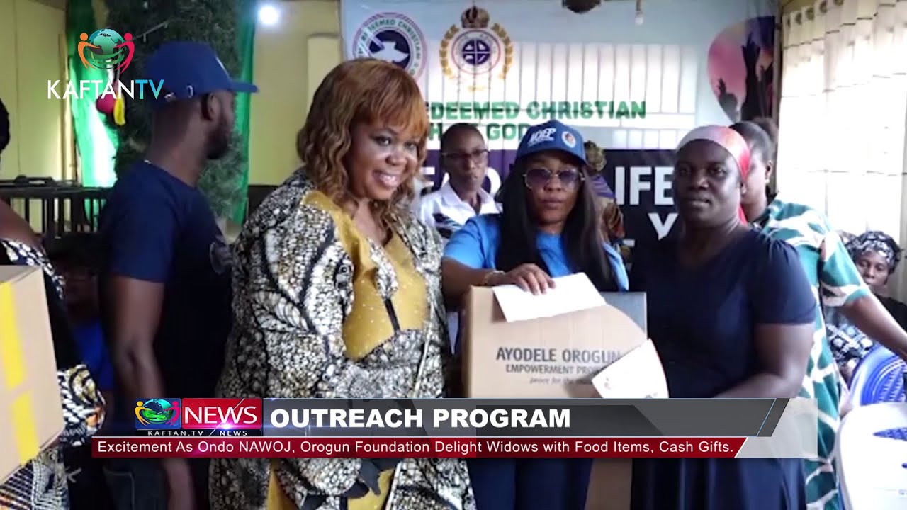 NEWS:  Excitement As ONDO NAWOJ, Orogun Foundation Delight Widows With Food Items, Cash Gifts.