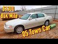 Copart $1300 Salvaged 05 Lincoln Town Car 86k Miles WIN!!