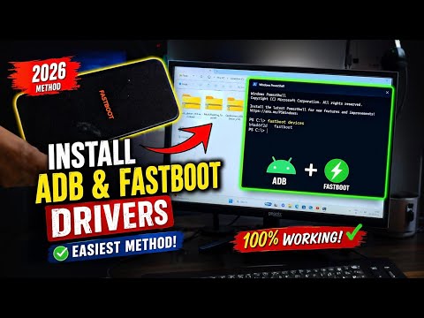 Step by step tutorial how to set up adb and fastboot driver in computer platform tool installation