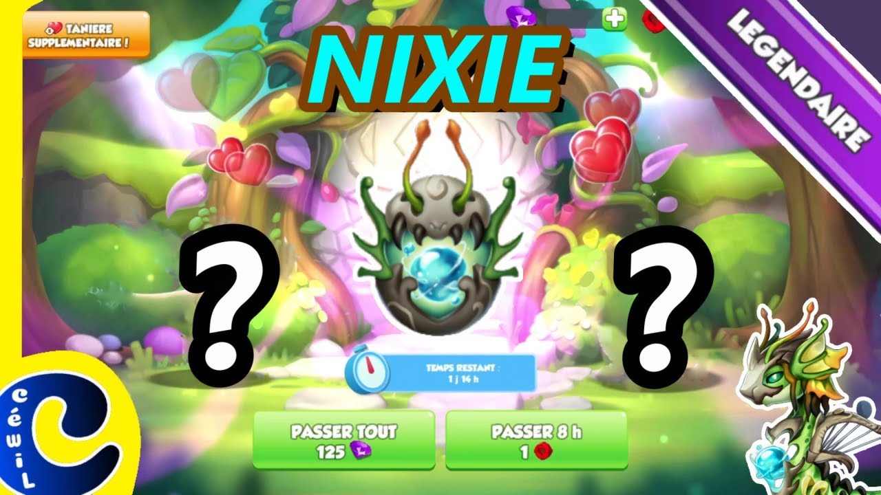 💥Comment croiser le dragon du Mois NIXIE ? Dragon Mania Legends FR