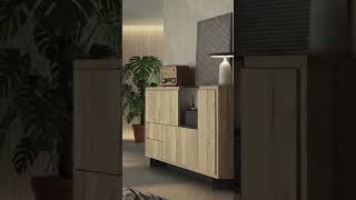 Diseño moderno y calidez natural para transformar tu rincón favorito #baixmoduls #mueblesmodernos