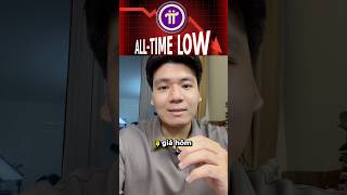 Pi Network giảm đến 95%! Anh em còn cầm Pi không hay đã bán rồi? #bitcoin #crypto #pi #coin #btc