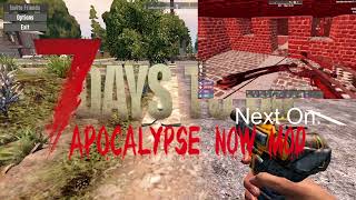 Blood Moon, Pathing, Strat = 7 Days to die = Apocalypse Mods = Playmod 3