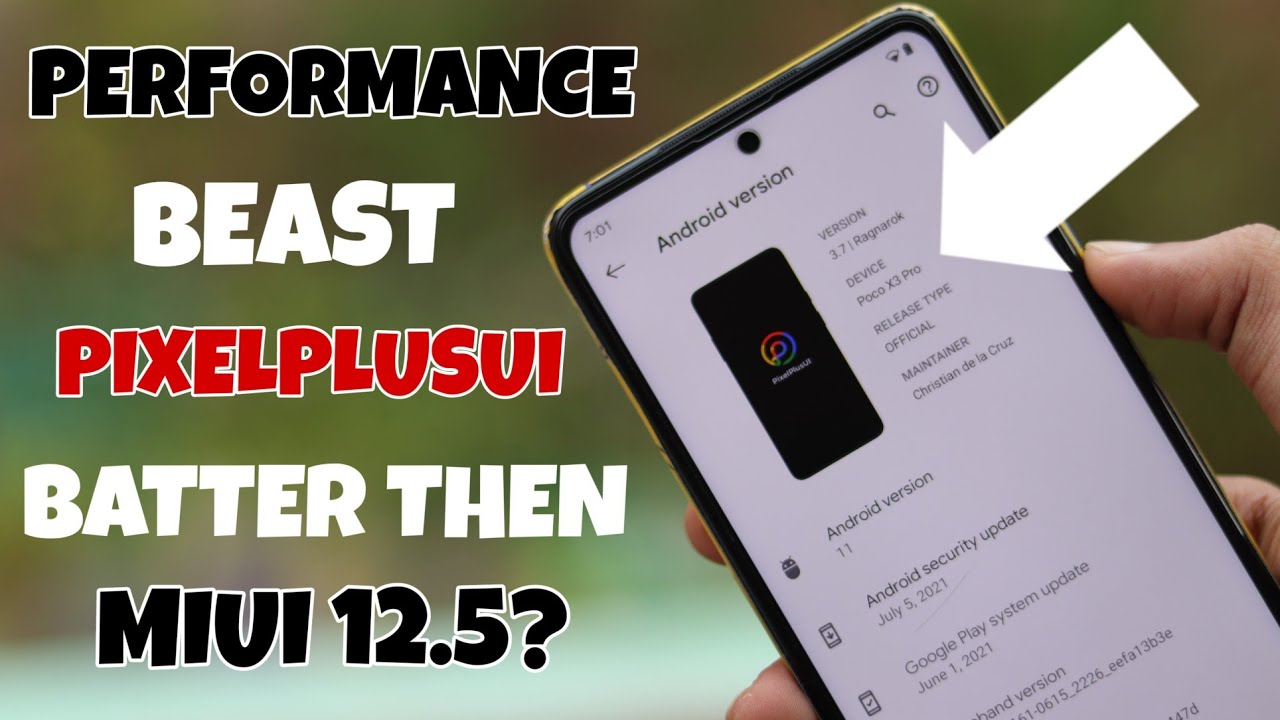 PixelPlusUi Beast Performance Ft. POCO X3 PRO ⚡⚡Op Battery Health & No ...
