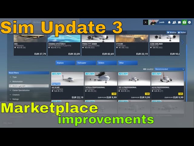 Flight Sim 2024: A New Era for the Marketplace is Here! (Sim Update 3 Breakdown) ✈️💡