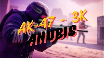 CS2 - AK-47 3K On Anubis #counterstrike #cs2 #csgo #montage #youtube #suggestion