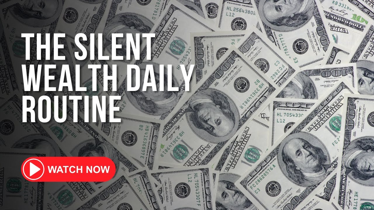 🎬 The Silent Wealth Daily Routine (How Rich People Stay Disciplined)