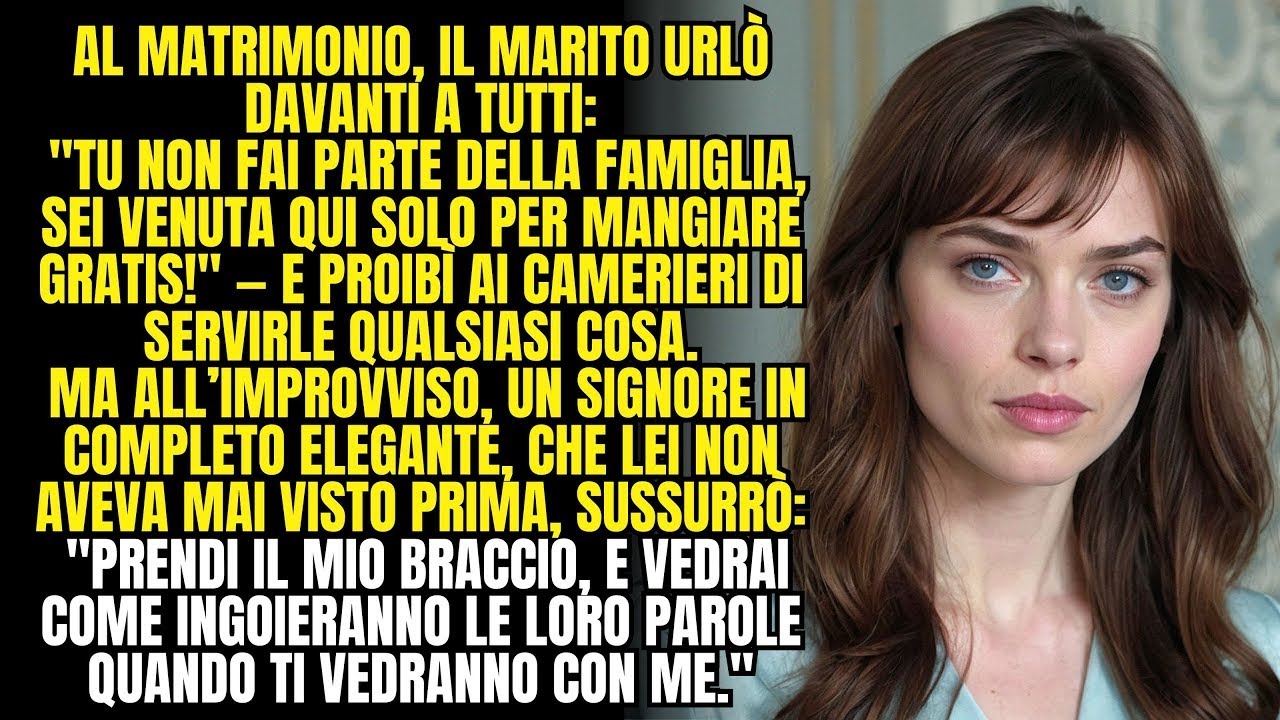 Mio marito mi ha VIETATO DI MANGIARE al matri, allora uno sconosciuto mi ha preso per il braccio