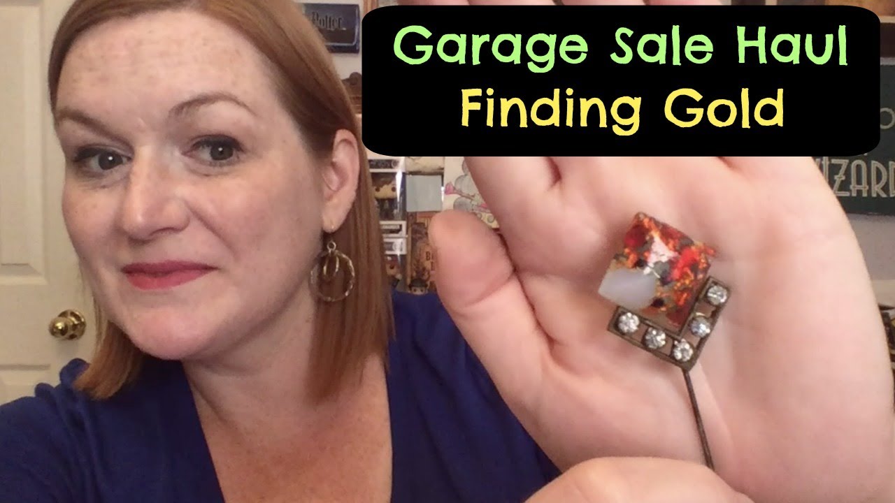 Finding Gold! Massive Jewelry Haul! Live Garage Sale Haul Turning 35