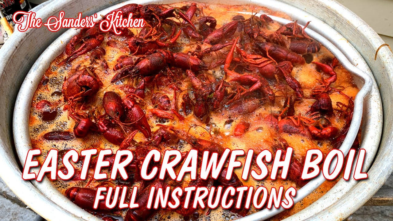 ⁣CRAWFISH BOIL | INGREDIENTS AND INSTRUCTIONS | THANKS TO ROSS FOR ALL THE INFORMATION