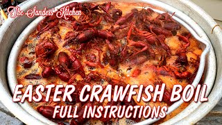 CRAWFISH BOIL | INGREDIENTS AND INSTRUCTIONS | THANKS TO ROSS FOR ALL THE INFORMATION