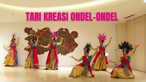 TARI BETAWI | TARI KREASI ONDEL ONDEL at MERCURE HOTEL ANCOL | Persiapan sebelum naik panggung