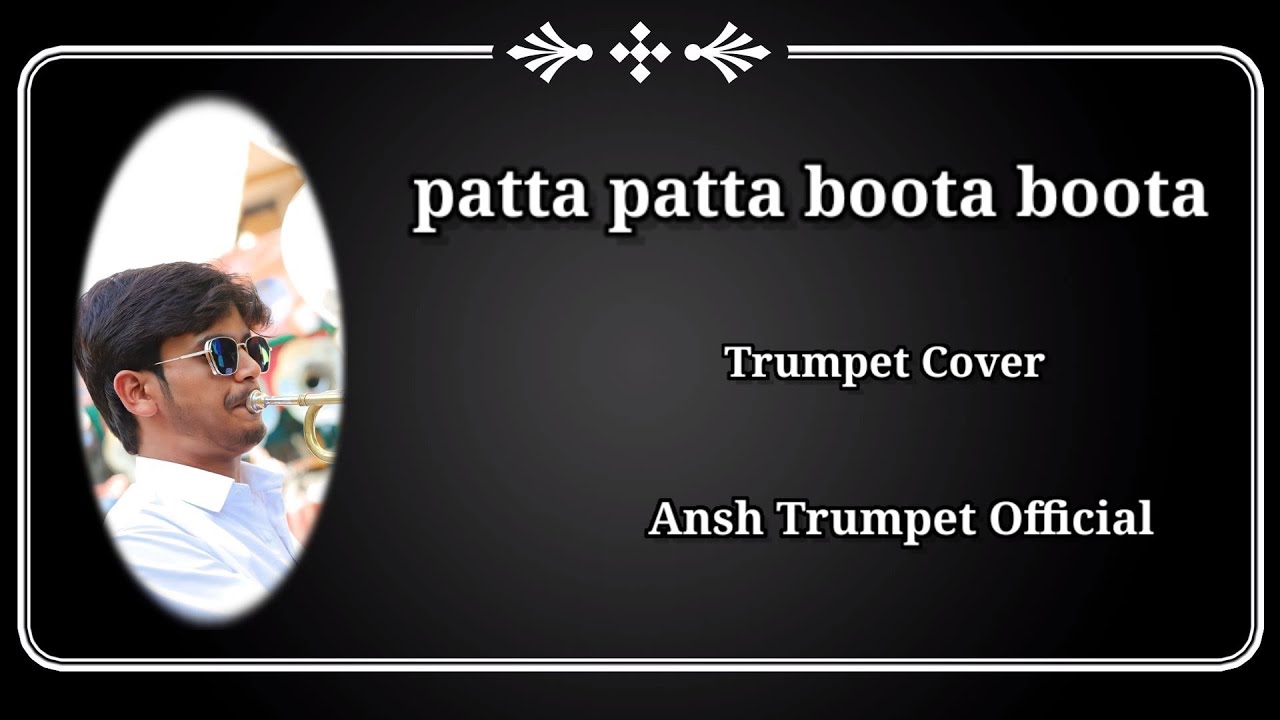Patta Patta boota boota || @AnshTrumpetOfficial909 #anshtrumpet ...