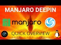 Manjaro Deepin Edition (Testing): Quick Overview