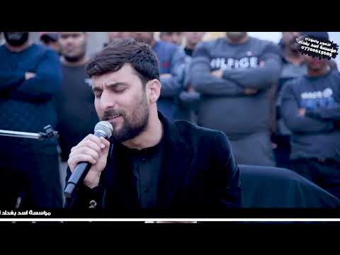 الرادود محمد الحلفي نعي مفجع للام مجلس عزاء المرحومة ام مؤيد