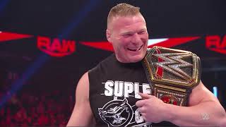 Wwe brock lesnar and r-truth segment