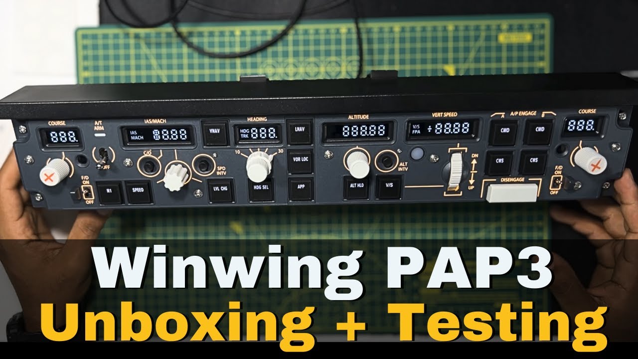 Review: Winwing PAP3 + MAG Switch #winwing - YouTube
