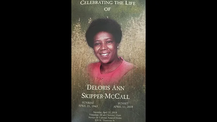 MY TRIBUTE TO MY COUSIN DELORIS ANN SKIPPER-MCCALL