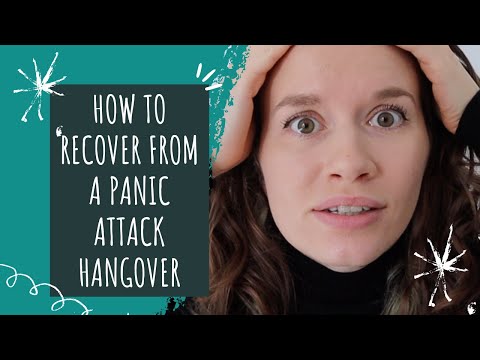 How To Recover From A PanicAnxiety Attack Hangover Managing Fatigue Self Care Tips Advice
